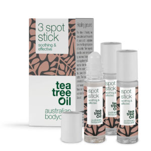 3 stk. Spot Stick til bumser og uren hud - Effektiv mod bumser, uren hud og hudorme - Tea Tree Oil