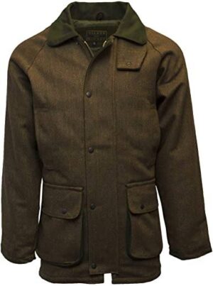 Barlaston Tweed Country Jacket, kaffebrun - 3XL