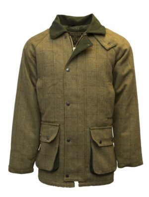 Barlaston Tweed Country Jacket, lys salvie - XXS