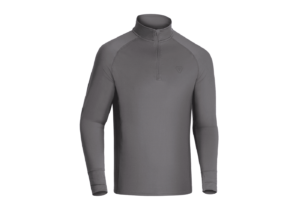 Baselayer trøje | T.O.R.D. Long Sleeve Zip - Outrider - Grå