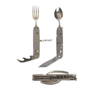 Bestik camping | 6IN1 POCKET KNIFE SET - Mil-Tec