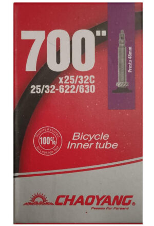 Chaoyang bicycle inner tube 700" FV48