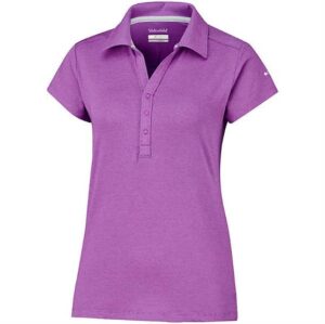 Columbia Shadow Time Polo Womens, Bright Lavender