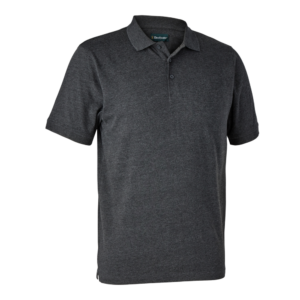 Deerhunter Gunnar Polo Dark Grey Melange - L