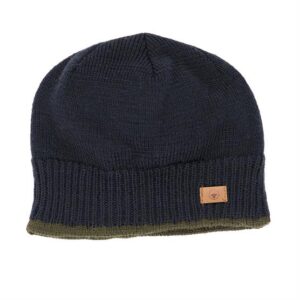 Fuza Wool Mens Rib Beanie Reversible