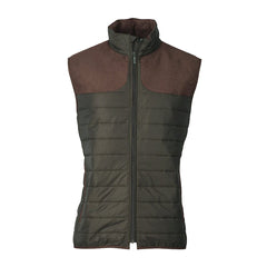 Laksen - Boulton Quiltet Vest - Olive