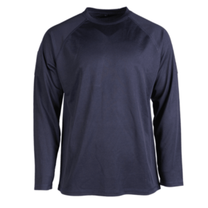 Langærmet fitness trøje | DARK BLUE TACTICAL QUICK DRY