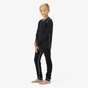 Lange underbukser børn | 50Fifty 3.0 pants Junior - Ulvang - Black/Mix