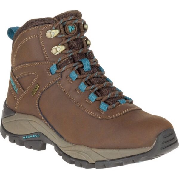 Merrell Vego Mid Dame, d.earth/blue-38 - Vandrestøvler