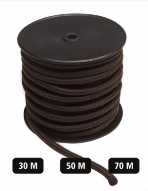 Nylon reb | BLACK COMMANDO ROPE - MIL-TEC