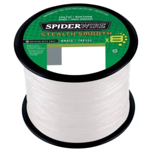 Påspoling af Fletline Spiderwire Stealth X8 Hvid - 1,50kr m 0,29mm 26,4kg