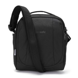 Pacsafe Metrosafe LS200 crossbody ECONYL® BLACK