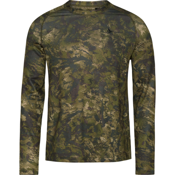 Seeland Active InVis Camo L/S T-shirt - M