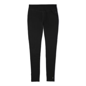 Smartwool Womens All-Season Merino Base Layer Bottom, Black