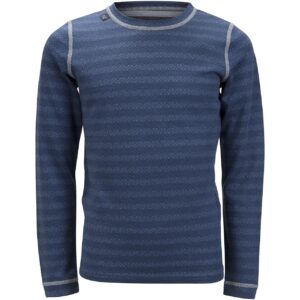 Uld undertøj børn | 50Fifty 3.0 round neck junior - Ulvang - Stellar Mix