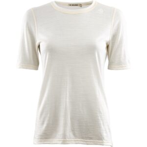 Aclima Dame LightWool Undershirt TeeÂ White M