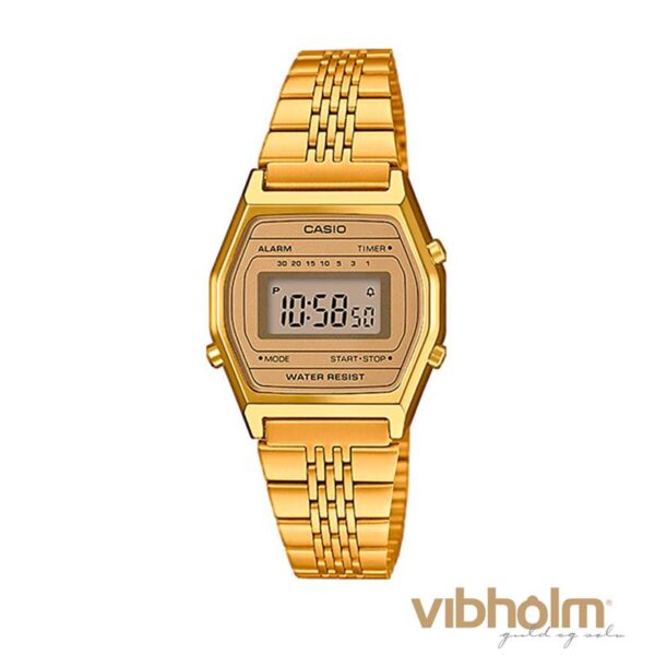 Casio - Classic Digital forgyldt stål LA690WEGA-9EF