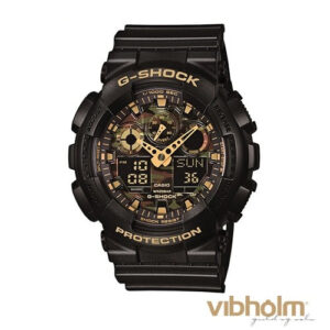 Casio - G-Shock Herreur sort resin GA-100CF-1A9ER