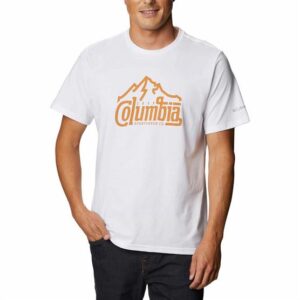 Columbia Path Lake Graphic Tee II Mens, White Summit