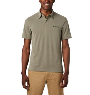 Columbia Sun Ridge Polo Mens, Sage