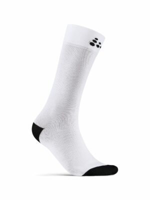 Craft - CORE Endure Bike Sock - White-Black 34/36