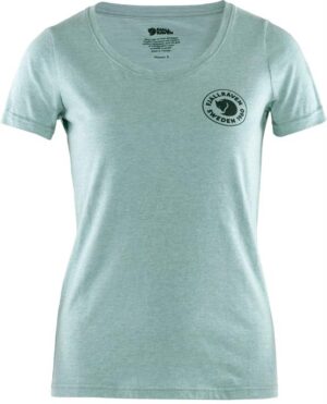 Fjällräven 1960 Logo T-Shirt Womens, Clay Blue / Melange