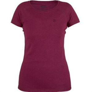 Fjällräven Abisko Trail T-Shirt Womens, Plum