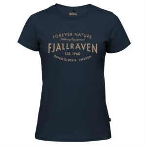 Fjällräven Est 1960 T-Shirt Womens, Navy