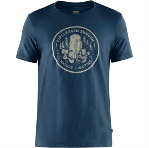 Fjällräven Fikapaus T-Shirt Mens, Navy