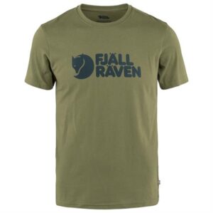 Fjällräven Logo T-Shirt Mens, Caper Green