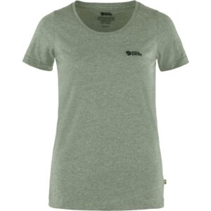 Fjällräven Logo T-Shirt W - Patina Green Melange - L