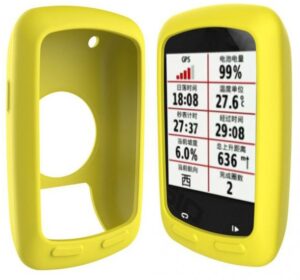 Garmin Edge 800/810 cover i silikone - Gul