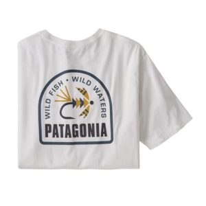 Patagonia M Soft Hackle Organic T-Shirt, White