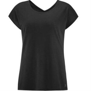 Salomon Comet Shaped Tee Womens, Black / Heather