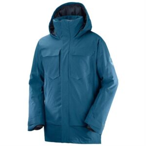 Salomon Stance Cargo Jacket Mens, Mallard Blue