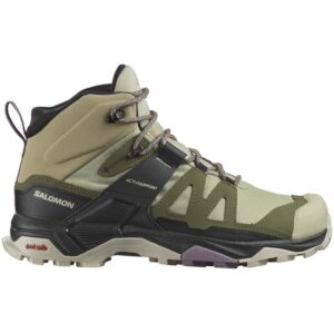 Salomon X Ultra 4 Mid GTX Womens, Alfalfa / Almond Milk