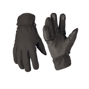 Softshell vinter handsker | BLACK THINSULATE™ - MIL-TEC - S