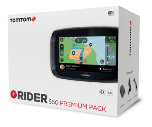 TomTom Rider 550 Premium Pack GPS navigation til MC