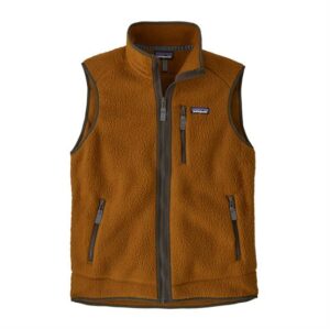 Patagonia Mens Retro Pile Vest, Shelter Brown