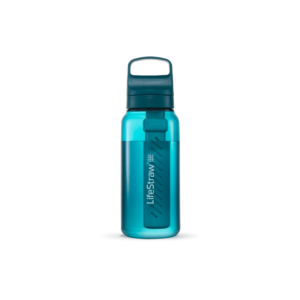 Drikkedunk - LifeStraw Go 2.0 Water Filter Bottle 1L - Laguna Teal