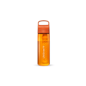 LifeStraw Go 2.0 Water Filter Bottle 22oz - Kyoto Orange