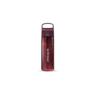 LifeStraw Go 2.0 Water Filter Bottle 22oz - Merlot Me Away