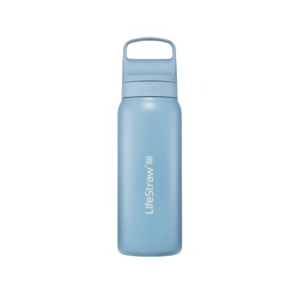 Lifestraw Vandflaske Med Filter - Go 2.0 Series Stainless Steel - Icelandic Blue