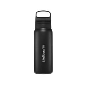 Lifestraw Vandflaske Med Filter - Go 2.0 Series Stainless Steel - Sort