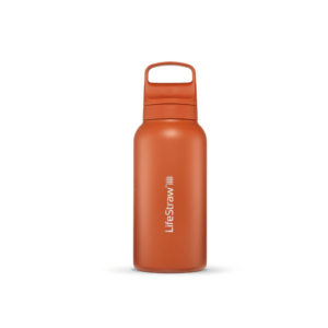 Lifestraw drikkedunk Go 2.0 Series Stainless Steel 1L - Kyoto Orange