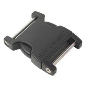 Sea to Summit Field Repair Buckle - 38mm Side Release 2 Pin, Black