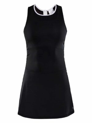 Craft - Breakaway Jersey Dress Kvinder - Black/White L