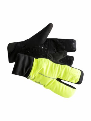 Craft - Siberian 2.0 Split Finger glove - Flumino/Black 7/XS