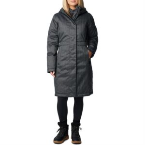 Columbia Juniper Ridge II Down Jacket Womens, Black Herringbone