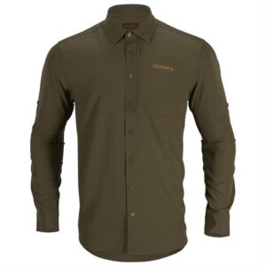 Härkila Trail L/S Shirt Mens, Willow Green